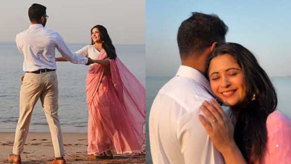 गायत्रीने शेअर केलेला व्हिडीओ हा समुद्रकिनारी शूट करण्यात आला आहे. या व्हिडीओमध्ये तिने गुलाबी रंगाची साडी नेसली आहे. तर तिचा होणार नवरा श्रिकांत चवरेने पांढऱ्या रंगाचा शर्ट घातला आहे. दोघांनी रोमँटिक अंदाजात हा व्हिडीओ शूट केला आहे.