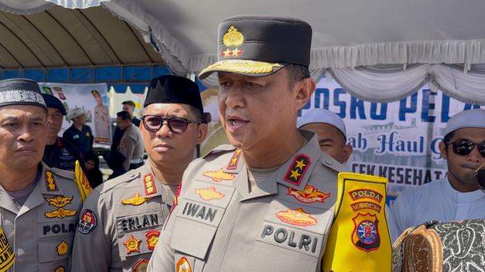 WAWANCARA - Kapolda Kalimantan Tengah, Irjen Pol Iwan Kurniawan saat ditemui awak media di di Rest Area Masjid Kubah Hijau Al-Abrar, Jumat (26/12/2025) siang.