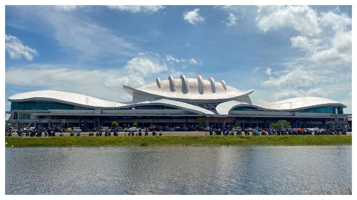 BANDAR UDARA - Kondisi Bandara Udara Tjilik Riwut Palangka Raya, Kalimantan Tengah, Jumat (19/12/2025) kemarin.