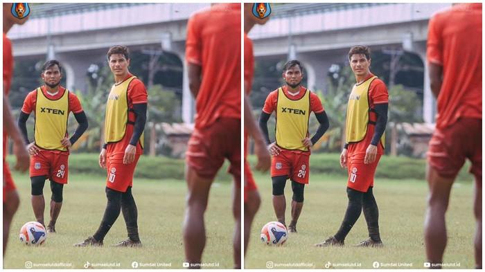 LATIHAN SUMSEL UNITED- Sumsel United menggelar sesi latihan di Lapangan Panahan Jakabaring Sport City (JSC) Palembang, Kamis (18/12/2025) pagi.