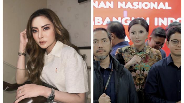 BELUM ADA PROGRAM - Selebgram Ayu Aulia mengaku belum memiliki program setelah baru dilantik menjadi tim kreatif Kemhan RI.