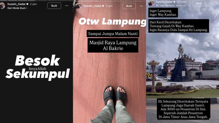 DATANG - Habib Ja’far berencana hadiri momen 5 Rajab Sekumpul di Martapura, Kalimantan Selatan dicapture Sabtu (27/12/2025).