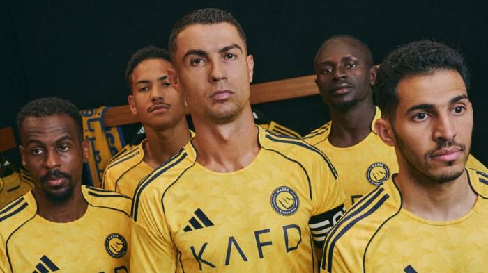AL NASSR JERSEY - Seragam tempur Al Nassr unguk mengarungi musim kompetisi Liga Arab Saudi 2025/2026. (Instagram Al Nassr - 19/8/2025)