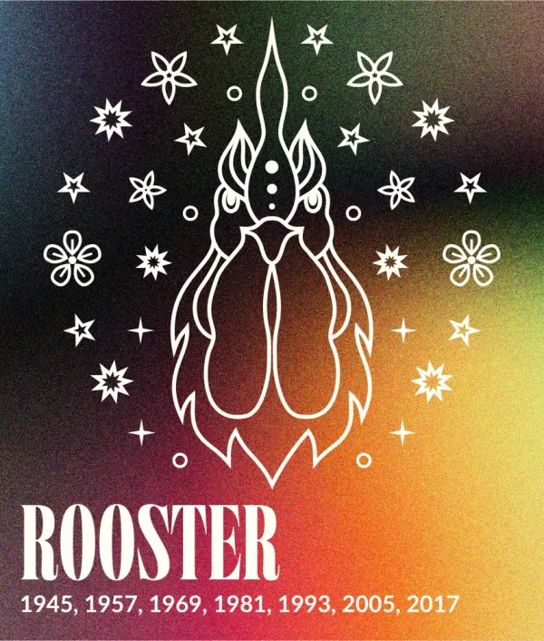 rooster chinese zodiac signs abundance december 29 - january 4, 2026
