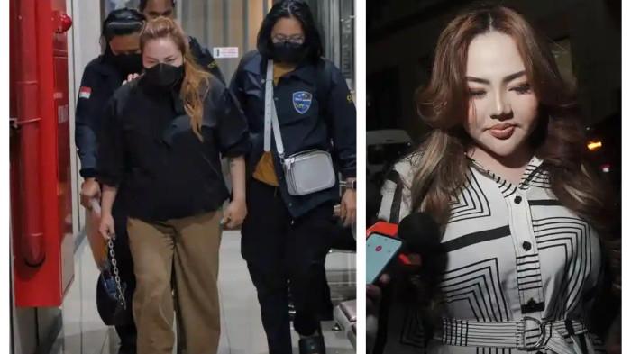 LISA MARIANA DIJEMPUT PAKSA - Penyidik Polda Jawa Barat tidak menahan selebgram Lisa Mariana dalam kasus video syur pada Kamis (4/12/2025).