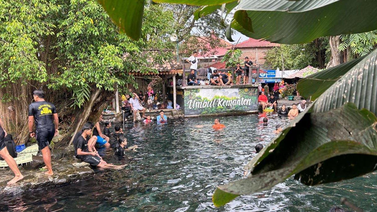 Umbul Kemanten yang berlokasi di Desa Sidowayah, Kecamatan Polanharjo, Klaten.