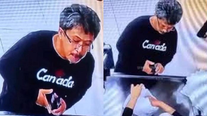 LUDAH - Dosen UIM ludahi kasir wanita di swalayan Kota Makassar, Sulawesi Selatan (Sulsel). karena tak terima ditegur serobot antrean. Ia kini dilaporkan ke polisi.