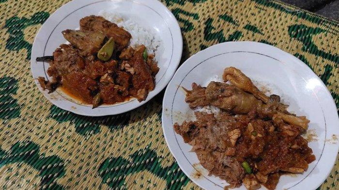 Sajian di Gudeg Permata Yogyakarta.