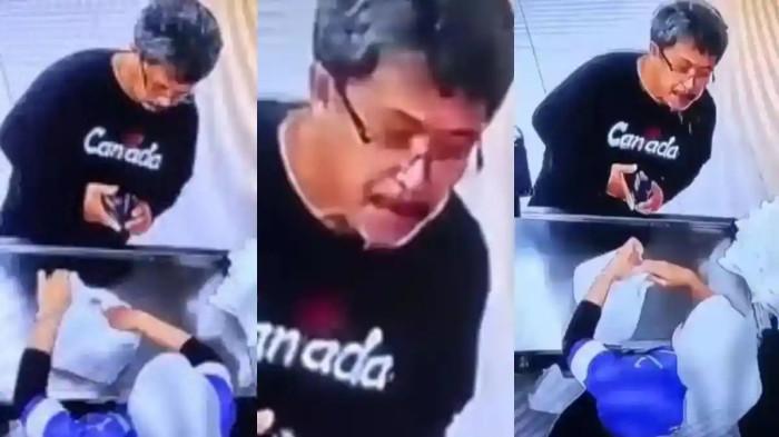 DOSEN UIM VIRAL - Seorang kasir perempuan berinisial N (21) di swalayan diludahi dosen UIM bernama Amal Said, keluarga korban melapor ke Polsek Tamalanrea atas dugaan penghinaan.