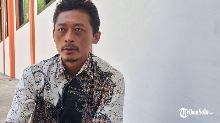 Setiawan (43), warga Kelurahan Sragen Tengah, Kecamatan/Kabupaten Sragen