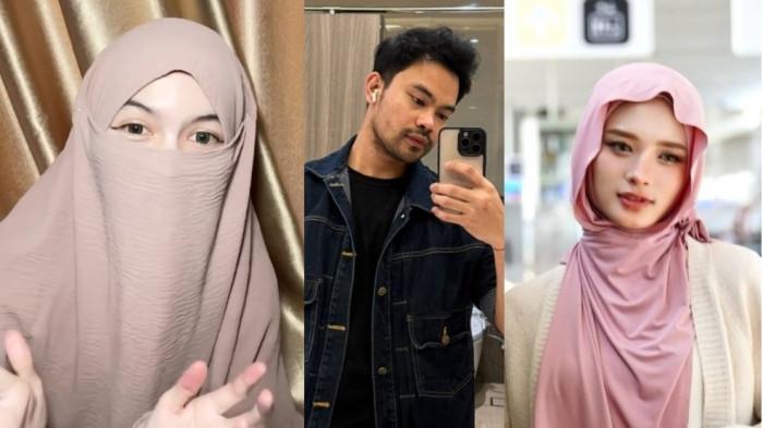 BERHARAP DAMAI - Kolase Wardatina Mawa, Insanul Fahmi dan Inara Rusli dicapture Minggu (30/11/2025).