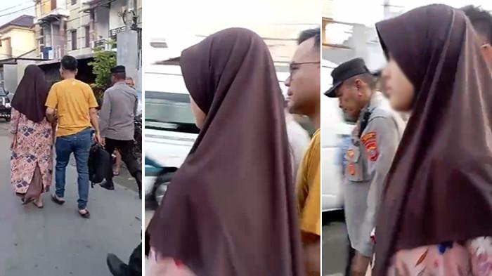 ANAK BUNUH IBUNYA: Sebuah tragedi memilukan terjadi di Jalan Dwikora, Kelurahan Tanjung Rejo, Kecamatan Medan Sunggal, Kota Medan, Sumatera Utara, ketika seorang bocah perempuan berusia 12 tahun nekat menghabisi nyawa ibu kandungnya sendiri, Rabu (10/12/2025) pagi. (istimewa)