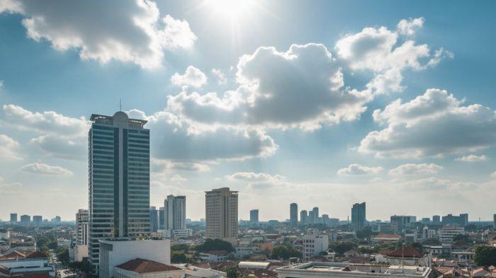CUACA SURABAYA - Ramalan Cuaca Surabaya Hari Ini 14 Oktober 2025: Dominan Cerah Berawan, Waspada Suhu Maksimum