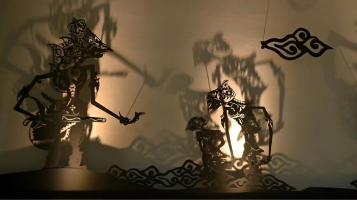 WAYANG KULIT- Ilustrasi sebuah wayang kulit yang merupakan peninggalan budaya masyarakat Jawa. Kesenian ini bertahan hingga sekarang.