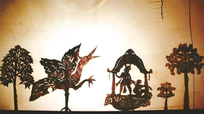 WAYANG- Ilustrasi pertunjukan wayang Thailand yang mirip dengan kebudayaan wayang Jawa.