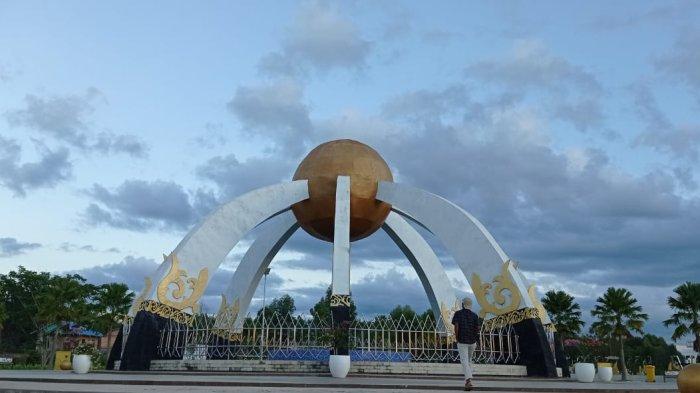 Kawasan Bundaran yang menjadi titik pembangunan Pusat Pemerintahan Kabupaten Tana Tidung atau Kota Baru Terpadu Mandiri