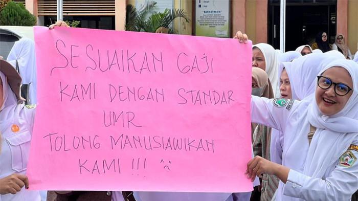 pegawai RSUD datu beru takengon gelar aksi protes 2