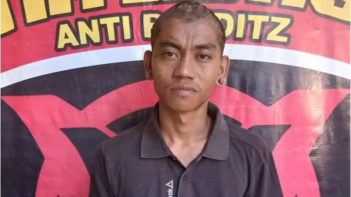 PELAKU PENUSUKAN - Seorang pria di Jelutung menusuk temannya sendiri karena menegur lantara volume musik yang ia setel terlalu keras. 