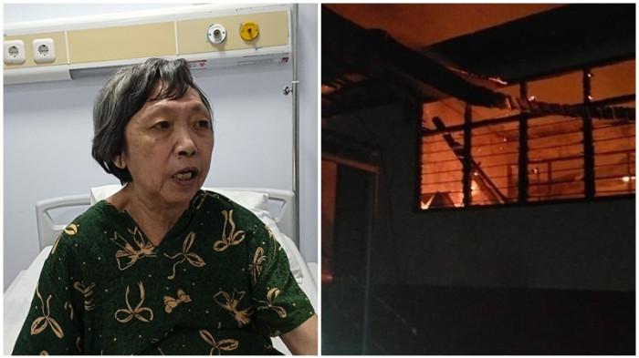 KORBAN SELAMAT - Lao Kiem Hoa (73) Korban Selamat insiden kebakaran Panti Werdha Ranomuut Kota manado, ia kini dirawat di RSUD Manado, Senin (29/12/2025). Ci Hoa ceritakan detik-detik kebakaran terjadi di Panti Werdha.