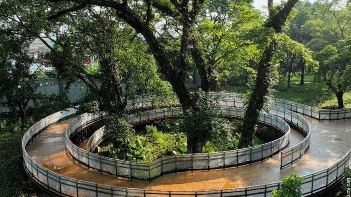 WISATA SOLO - Penampakan Kawasan Taman Balekambang di Kota Surakarta, Provinsi Jawa Tengah disadur dari Kompas.com pada Minggu (9/3/2025). Taman Balekambang kini punya wajah baru.