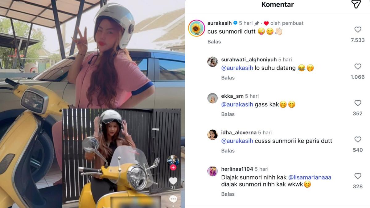 Lisa Mariana belakangan kerap menyindir Aura Kasih sebagai simpanan Ridwan Kamil.
