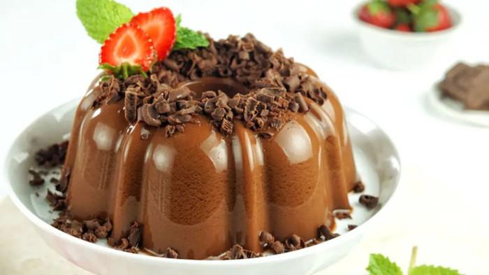 Pudding Coklat