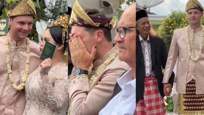 PERNIKAHAN LINTAS NEGARA - Kolase. Pernikahan lintas negara antara wanita asal Prabumulih dan pria asal Australia bikin heboh warga Prabumulih, maharnya fantastis.