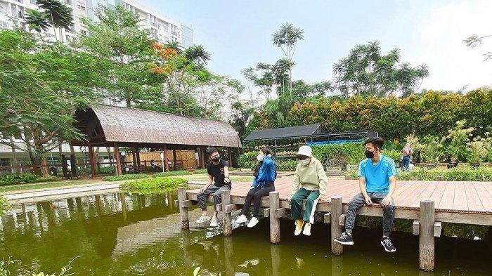 Scientia Square Park, tempat wisata di Tangerang, Banten.