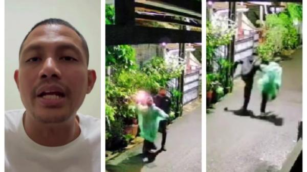 TEROR KEDUA - Setelah teror bangkai ayam, DJ Donny menerima serangan bom molotov ke rumahnya yang terjadi pada Selasa (31/12/2025) subuh.