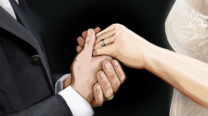 Ilustrasi pernikahan