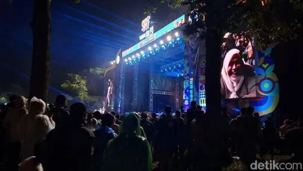 Jelang tahun baru di TMII