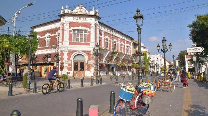 Kota Lama Semarang, satu tempat wisata hits di Semarang yang cocok dikunjungi saat liburan awal tahun 2026.