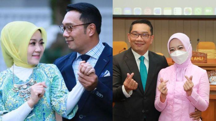Momen Ridwan Kamil dan Atalia Praratya