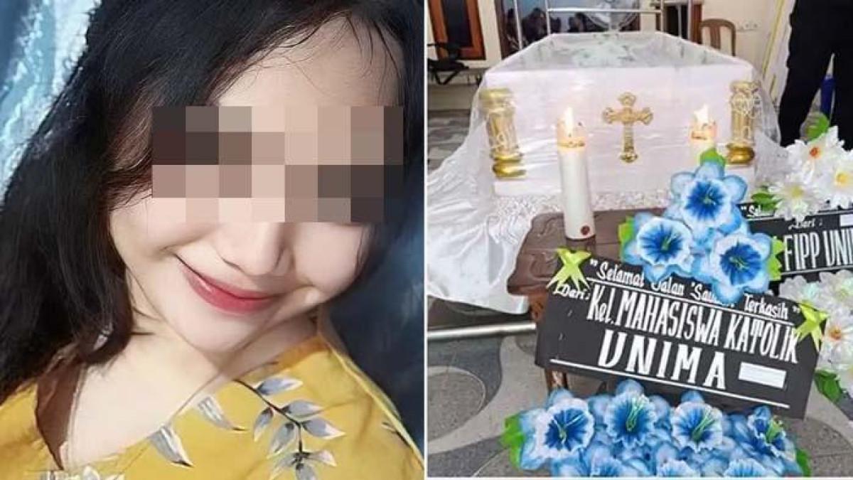 MAHASISWI KORBAN PELECEHAN: Postingan terakhir Evia Maria Mangolo, mahasiswi asal Manado sebelum tewas memilukan belakangan disorot. Korban sempat bongkar kebejatan dosen.