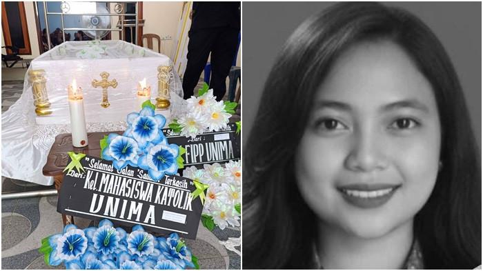 MAHASISWI MENINGGAL - Antoineta Evia Maria Mangolo, mahasiswi Unima yang meninggal secara tak wajar di kos Tomohon, Sulawesi Utara, ternyata sudah punya tambatan hati. Sang pacar saat ini bertugas di Papua.