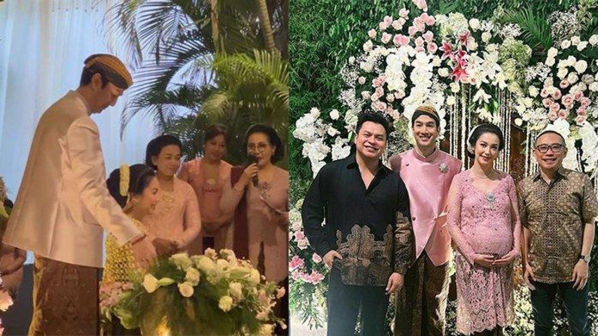 Pelaksanaan Mitoni di Solo terdiri dari siraman, brojolan, ganti pakaian, kelapa gading dan makan bersama.