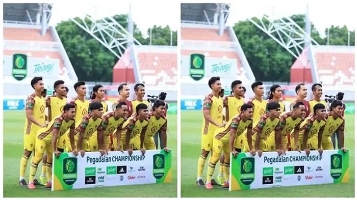 STARTER LAWAN PSMS - Starting XI Sriwijaya FC kontra PSMS Medan pada laga ke-13 Pegadaian Championship 2025/26 di Stadion Gelora Sriwijaya Jakabaring Palembang, Sabtu (27/12/2025) sore.