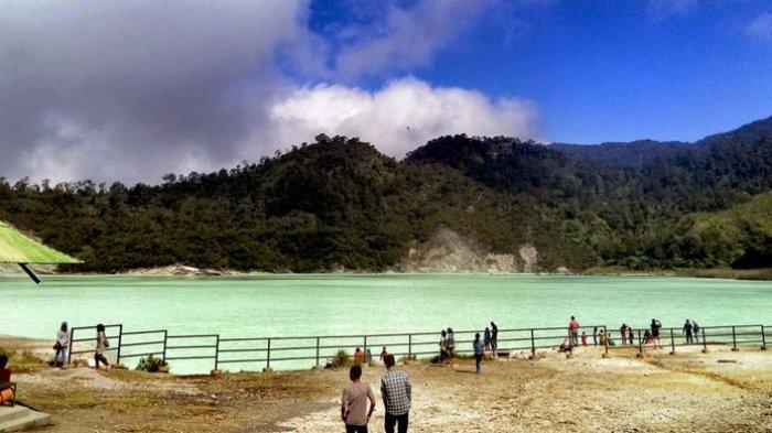 Kawah Talaga Bodas Garut. Salah satu tempat wisata di Garut yang dapat dikunjungi.(DOK. Disparbud Kab. Garut)