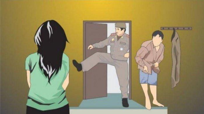 PENGGEREBEKAN - Ilustrasi penggerebekan. Kabar dugaan penggerebekan seorang pejabat PT BPR Bank Wonogiri oleh warga mengemuka di Kabupaten Wonogiri, Jumat (26/12/2025) malam.