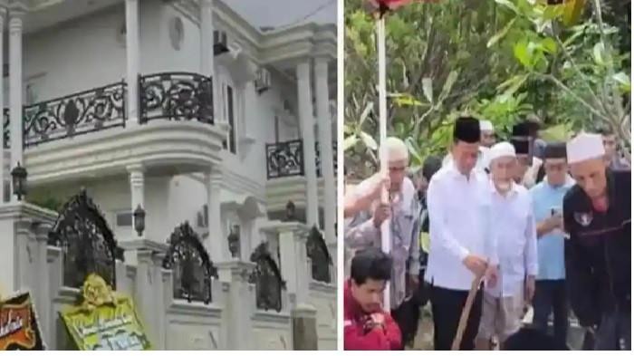 DUGAAN PEMBUNUHAN - Kolase pemakaman bocah berusia 9 tahun yang diduga merupakan korban pembunuhan di rumah mewah di Kota Cilegon, Banten. DPP Partai Keadilan Sejahtera (PKS) meminta aparat penegak hukum mengusut secara tuntas kasus dugaan pembunuhan seorang anak di Kota Cilegon.
