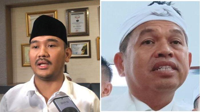 RAJA BONGKAR - Gubernur Jawa Barat Dedi Mulyadi menegaskan telah menjuluki Si Raja Bongkar kepada Bupati Bekasi Ade Kuswara Kunang karena berani bongkar bangunan liar aliran sungai