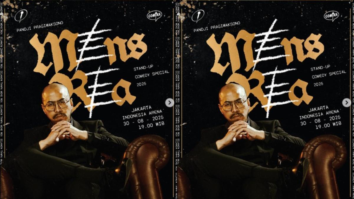 Mens Rea, tur stand-up comedy terbesar Pandji Pragiwaksono yang viral karena kontroversi candaannya.