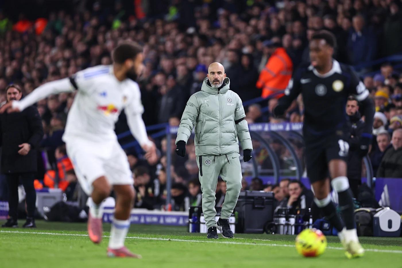 PELATIH CHELSEA - Pelatih Chelsea asal Italia, Enzo Maresca, dalam pertandingan pekan ke-15 Liga Inggris antara Leeds United vs Chelsea di Elland Road pada Kamis (4/12/2025). (Website Chelsea - 4/12/2025)