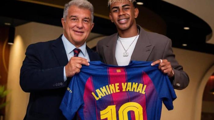 Pembaruan Kontrak Lamine Yamal