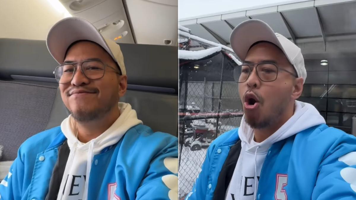 PANDJI PRAGIWAKSONO - Komedian Pandji Pragiwaksono di New York, Amerika Serikat usai Mens Rea viral.