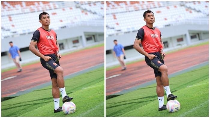 KEMBALI BERSAMA SFC - Bek kiri Asep Suherman mengaku sangat senang bisa kembali lagi bersama tim Sriwijaya FC, pasca menjalani libur sebulan jeda kompetisi Pegadaian Championship 2025/26.