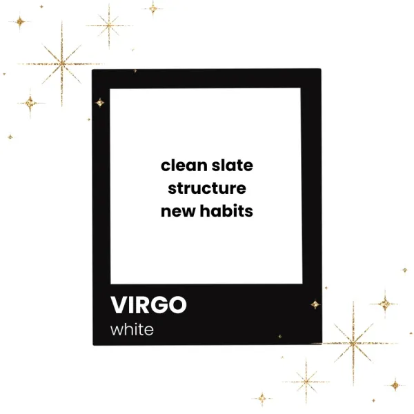 virgo zodiac sign power color 2026 sunset orange