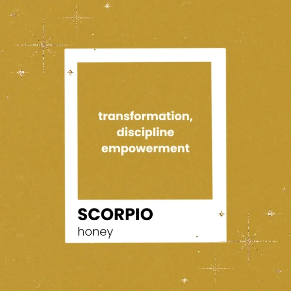 scorpio zodiac sign power color 2026 sunset orange