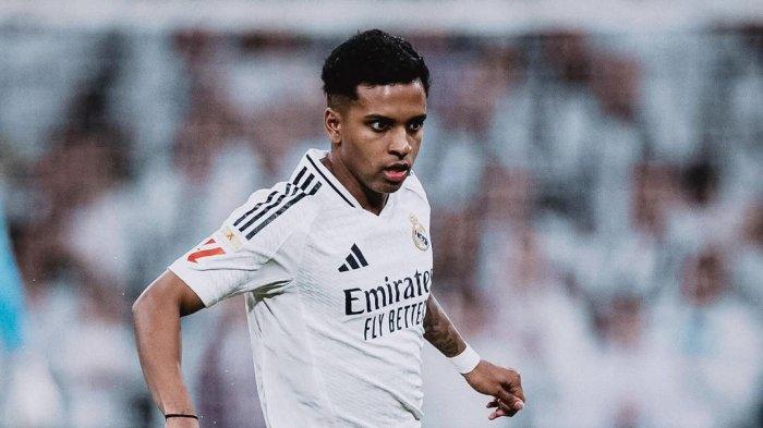 ILUSTRASI FOTO Rodrygo Goes, pemain Real Madrid yang dilirik Arsenal.