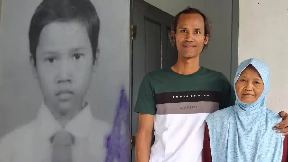 Zainuddin bertemu ibu kandungnya